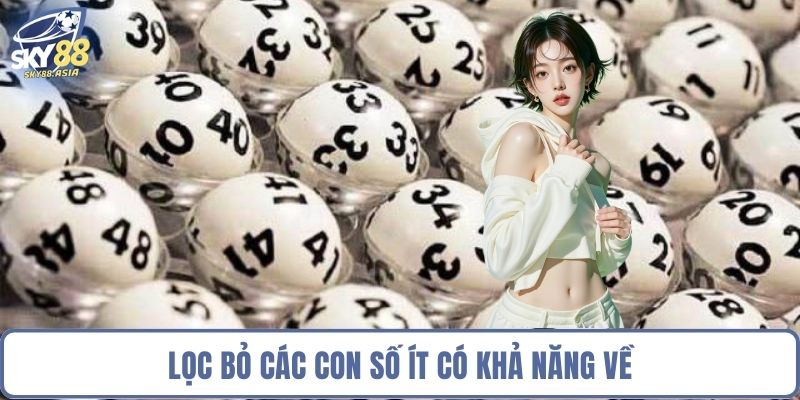 Lọc bỏ các con số ít có khả năng về