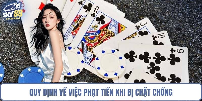 Quy định về việc phạt tiền khi bị chặt chồng