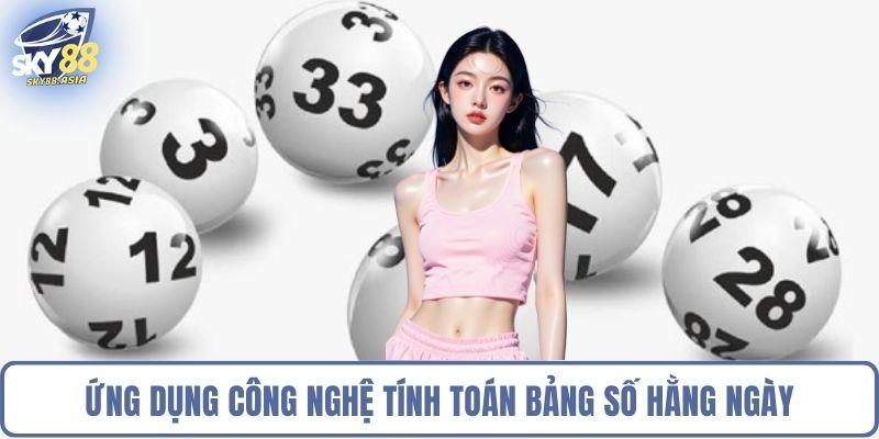 Ứng dụng công nghệ tính toán bảng số hằng ngày